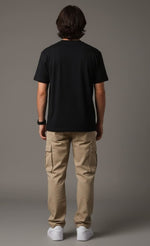 Men's Outlaws Regular Printed T-Shirt made of 100% cotton, casual wear with bold graphic print and comfortable fit.