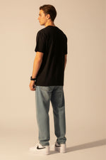 Men’s Outlaws Fashion printed cotton T-shirt with casual design and regular fit, showcasing bold graphic artwork.
