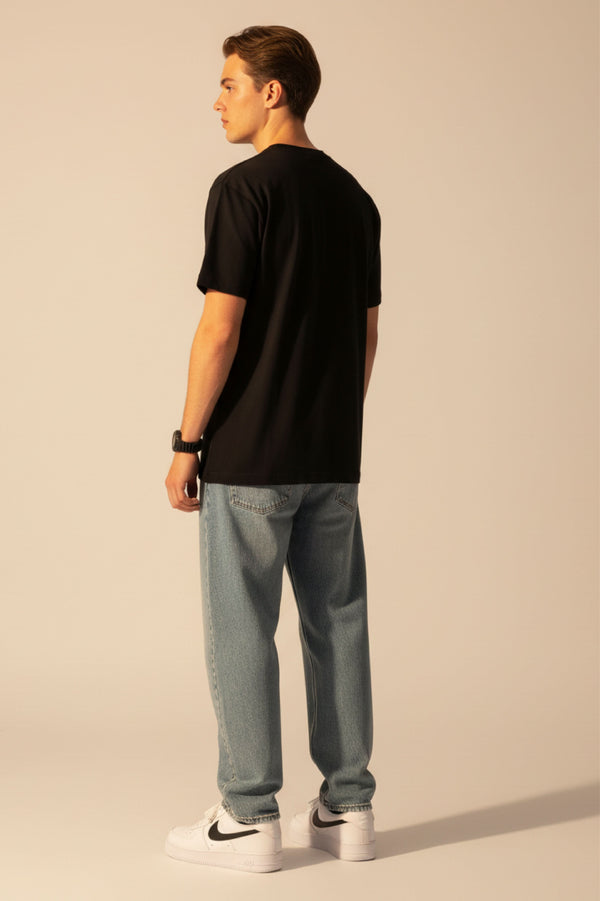 Men’s Outlaws Fashion printed cotton T-shirt with casual design and regular fit, showcasing bold graphic artwork.