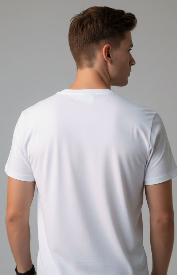 Men’s Outlaws Fashion printed T-shirt featuring a casual 100% cotton fabric with a bold graphic design.