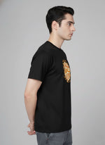 Men’s Outlaws Regular Printed T-Shirt – 100% Cotton Casual Wear