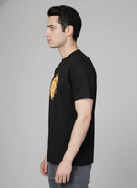 Men’s Outlaws Regular Printed T-Shirt – 100% Cotton Casual Wear