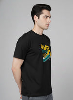 Men’s Outlaws Regular Printed T-Shirt – 100% Cotton Casual Wear