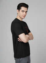 Men’s Outlaws Regular Printed T-Shirt – 100% Cotton Casual Wear