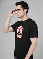 Men’s Outlaws Regular Printed T-Shirt – 100% Cotton Casual Wear