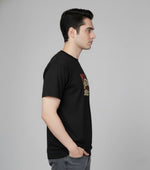 Men’s Outlaws Regular Printed T-Shirt – 100% Cotton Casual Wear