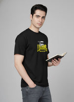 Men’s Outlaws Regular Printed T-Shirt – 100% Cotton Casual Wear