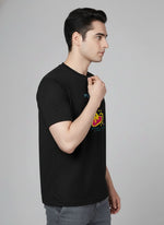 Men’s Outlaws Regular Printed T-Shirt – 100% Cotton Casual Wear