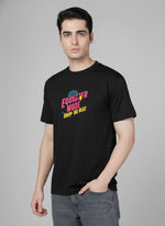 Men’s Outlaws Regular Printed T-Shirt – 100% Cotton Casual Wear