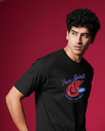 Men’s Outlaws Regular Printed T-Shirt – 100% Cotton Casual Wear