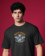 Men’s Outlaws Regular Printed T-Shirt – 100% Cotton Casual Wear