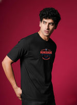 Men’s Outlaws Regular Printed T-Shirt – 100% Cotton Casual Wear