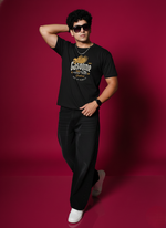 Men’s Outlaws Regular Printed T-Shirt – 100% Cotton Casual Wear