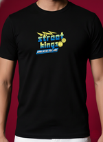 Men’s Outlaws Regular Printed T-Shirt – 100% Cotton Casual Wear