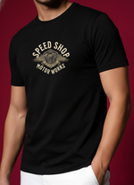 Men’s Outlaws Regular Printed T-Shirt – 100% Cotton Casual Wear