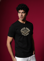 Men’s Outlaws Regular Printed T-Shirt – 100% Cotton Casual Wear