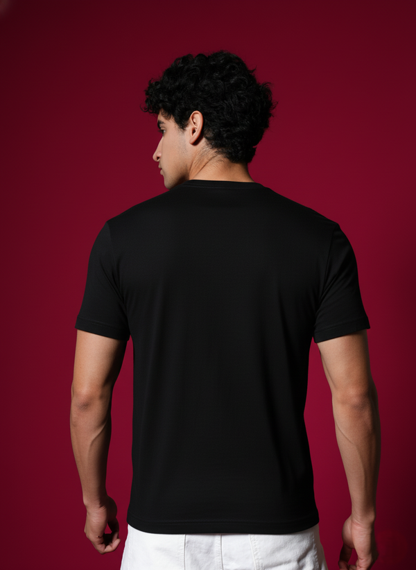 Men’s Outlaws Regular Printed T-Shirt – 100% Cotton Casual Wear