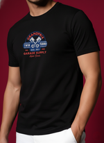 Men’s Outlaws Regular Printed T-Shirt – 100% Cotton Casual Wear