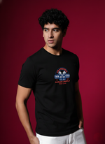Men’s Outlaws Regular Printed T-Shirt – 100% Cotton Casual Wear