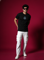 Men’s Outlaws Regular Printed T-Shirt – 100% Cotton Casual Wear