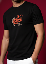 Men’s Outlaws Regular Printed T-Shirt – 100% Cotton Casual Wear