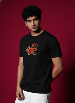 Men’s Outlaws Regular Printed T-Shirt – 100% Cotton Casual Wear