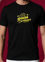 Men’s Outlaws Regular Printed T-Shirt – 100% Cotton Casual Wear