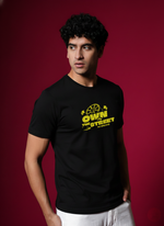 Men’s Outlaws Regular Printed T-Shirt – 100% Cotton Casual Wear