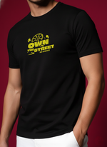 Men’s Outlaws Regular Printed T-Shirt – 100% Cotton Casual Wear