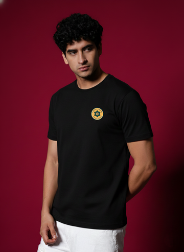 Men’s Outlaws Regular Printed T-Shirt – 100% Cotton Casual Wear
