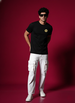 Men’s Outlaws Regular Printed T-Shirt – 100% Cotton Casual Wear