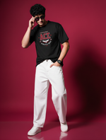 Men’s Outlaws Regular Printed T-Shirt – 100% Cotton Casual Wear