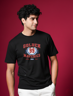 Men’s Outlaws Regular Printed T-Shirt – 100% Cotton Casual Wear