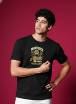 Men’s Outlaws Regular Printed T-Shirt – 100% Cotton Casual Wear