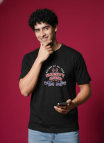 Men’s Outlaws Regular Printed T-Shirt – 100% Cotton Casual Wear