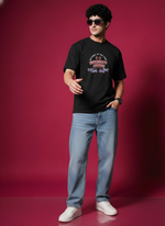 Men’s Outlaws Regular Printed T-Shirt – 100% Cotton Casual Wear