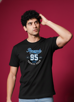 Men’s Outlaws Regular Printed T-Shirt – 100% Cotton Casual Wear
