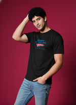 Men’s Outlaws Regular Printed T-Shirt – 100% Cotton Casual Wear