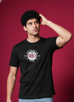 Men’s Outlaws Regular Printed T-Shirt – 100% Cotton Casual Wear