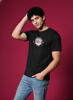 Men’s Outlaws Regular Printed T-Shirt – 100% Cotton Casual Wear