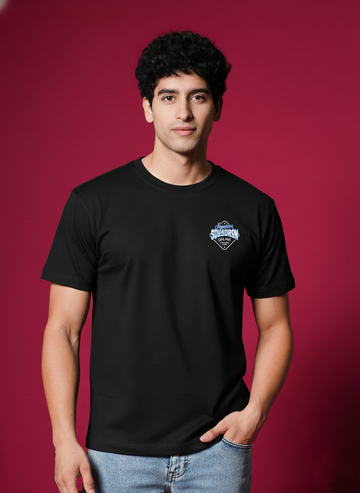 Men’s Outlaws Regular Printed T-Shirt – 100% Cotton Casual Wear