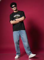 Men’s Outlaws Regular Printed T-Shirt – 100% Cotton Casual Wear