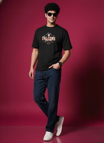 Men’s Outlaws Regular Printed T-Shirt – 100% Cotton Casual Wear
