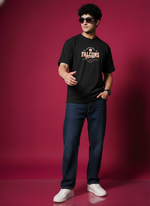 Men’s Outlaws Regular Printed T-Shirt – 100% Cotton Casual Wear