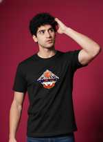 Men’s Outlaws Regular Printed T-Shirt – 100% Cotton Casual Wear