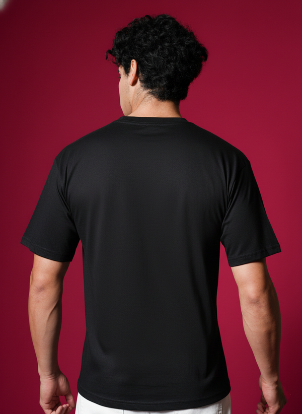 Men’s Outlaws Regular Printed T-Shirt – 100% Cotton Casual Wear