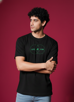Men’s Outlaws Regular Printed T-Shirt – 100% Cotton Casual Wear