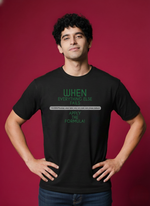 Men’s Outlaws Regular Printed T-Shirt – 100% Cotton Casual Wear