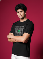 Men’s Outlaws Regular Printed T-Shirt – 100% Cotton Casual Wear