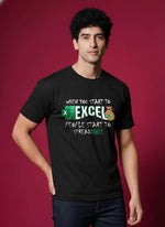Men’s Outlaws Regular Printed T-Shirt – 100% Cotton Casual Wear